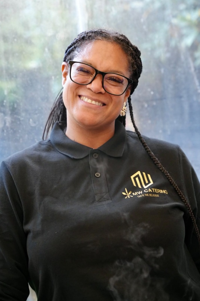 Melanie Wolff, oprichtster en chef van MW Catering Surinaamse Catering Almere